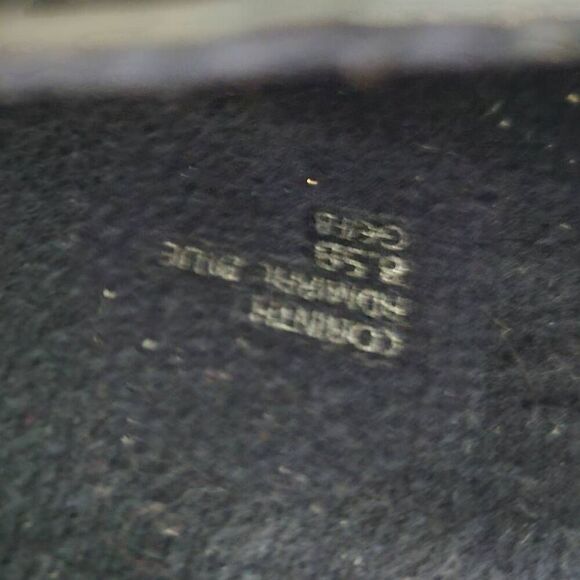 Earth Corinth booties, blue leather. Size 8.5. - Picture 5 of 5